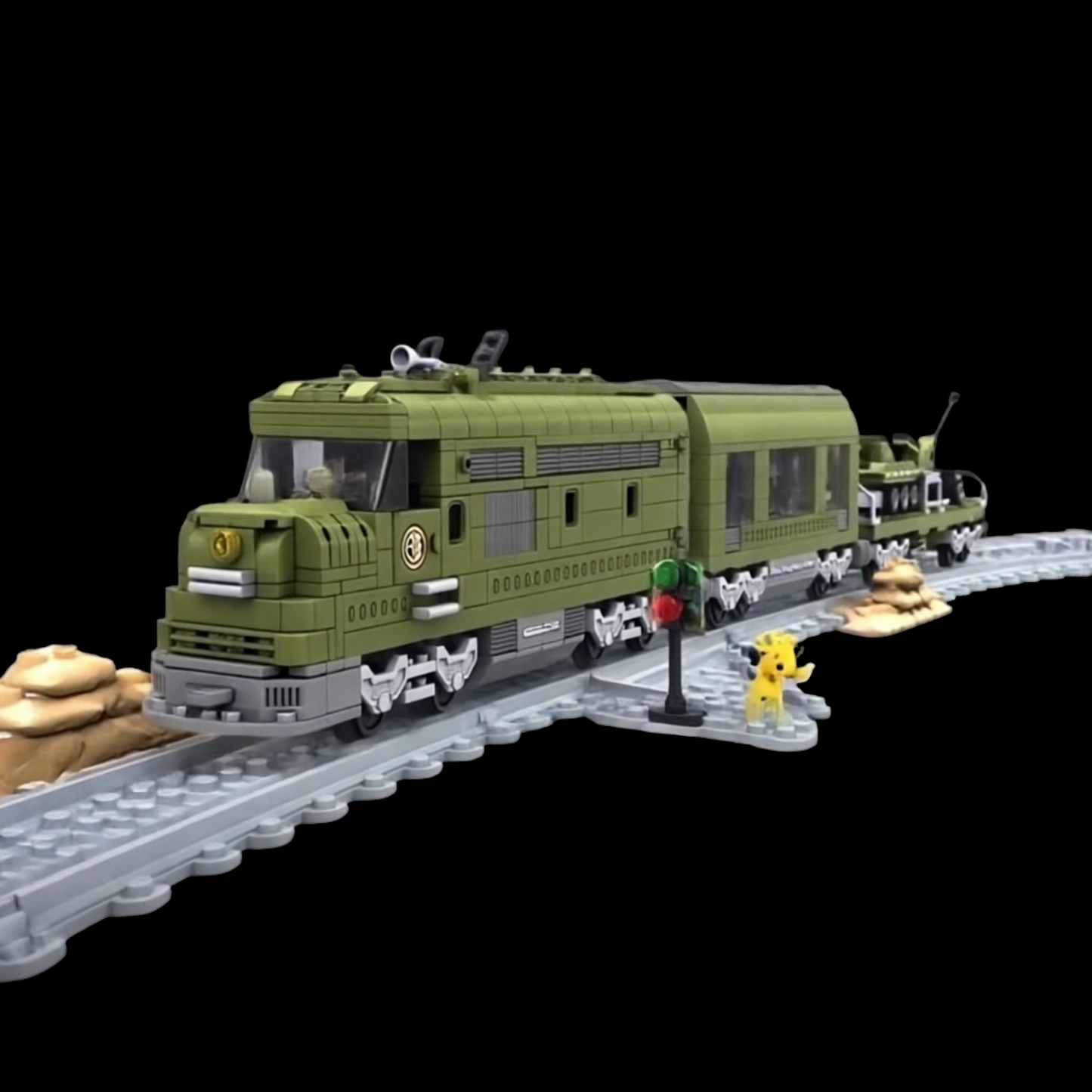Trem Militar de Transporte (764 peças)