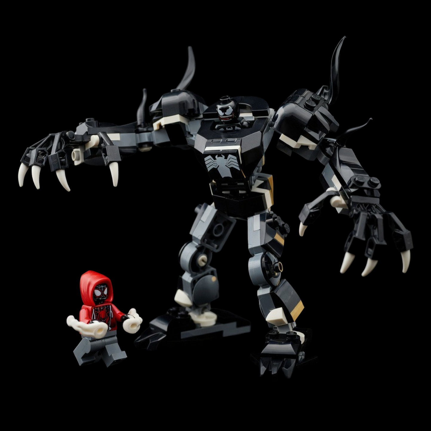 Armadura de Robô Venom vs. Miles Morales (134 peças)