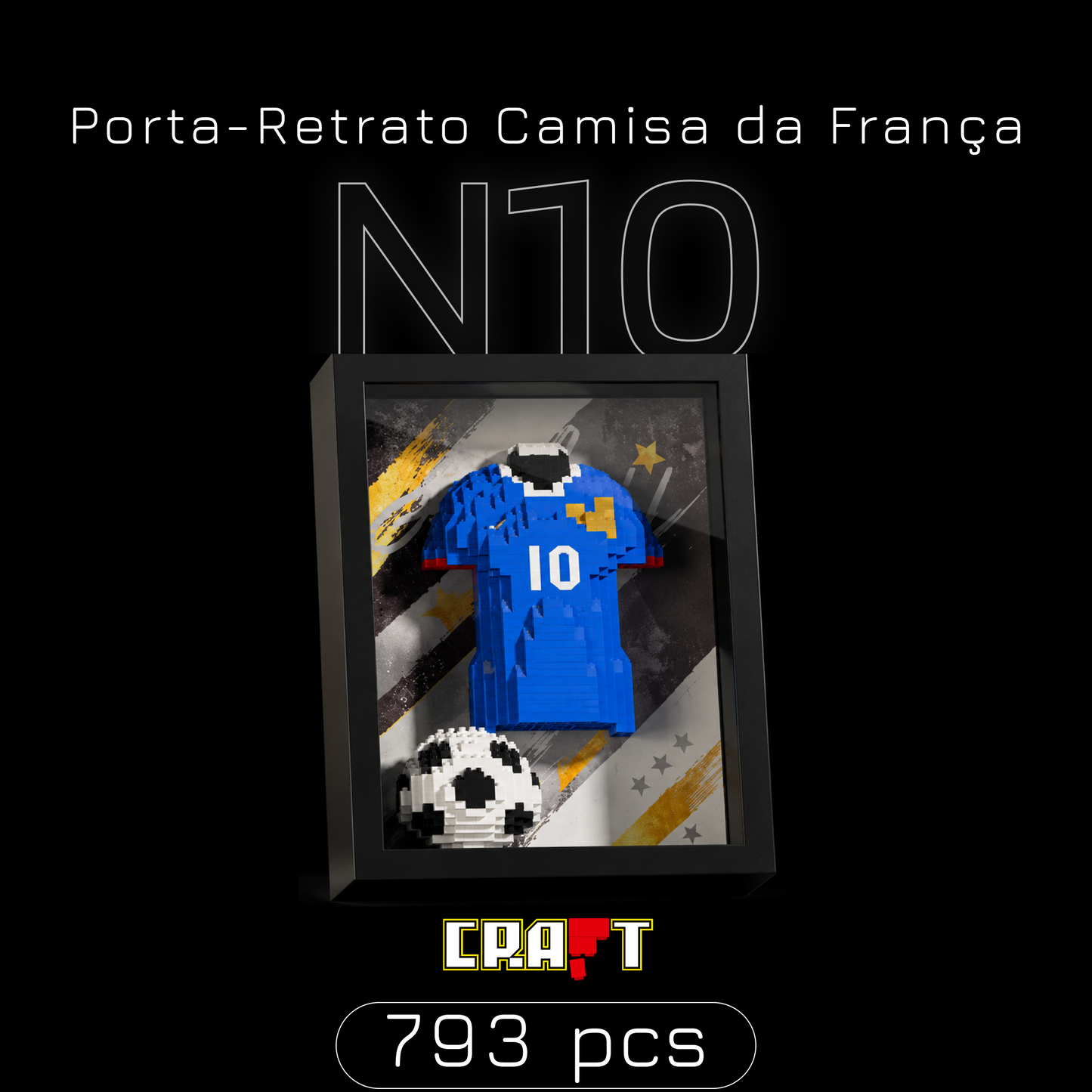 Porta-Retrato Camisa da França N10 (793 peças)