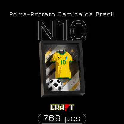Porta-Retrato Camisa do Brasil N10 (769 peças)