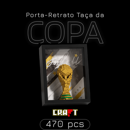 Porta-Retrato Troféu de Futebol (470 peças)