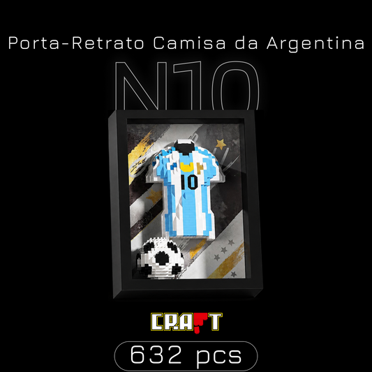 Porta-Retrato Camisa Argentina N10 (632 peças)