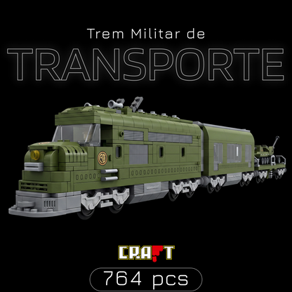 Trem Militar de Transporte (764 peças)