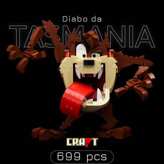 Looney Tunes - Diabo da Tasmânia (699 peças)
