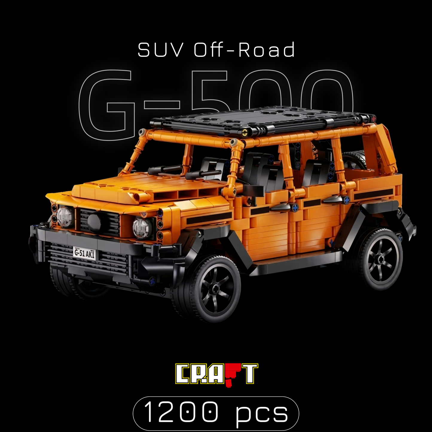 SUV Off-Road G-500 (1200 peças)