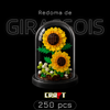 Redoma de Girassóis (250 peças)