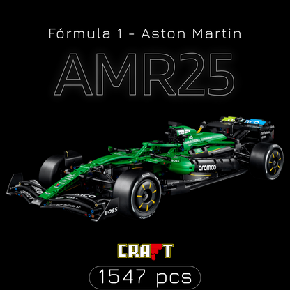 Fórmula 1 - Aston Martin AMR25 (1547 peças)