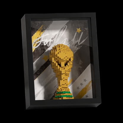 Porta-Retrato Troféu de Futebol (470 peças)