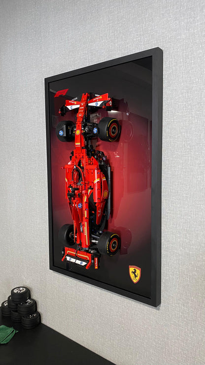 Quadro de Acrílico - Fórmula 1 Ferrari SF24