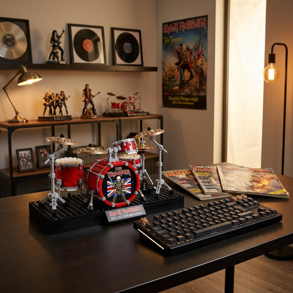Bateria Iron Maiden (450 peças) - Ambiente Cenário 2