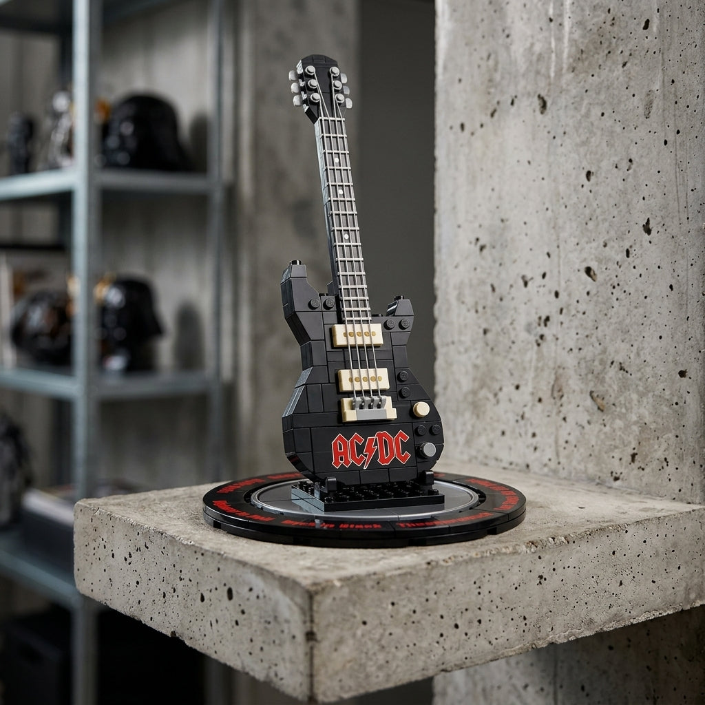 Guitarra AC/DC (350 peças) - Ambiente Cenário 3