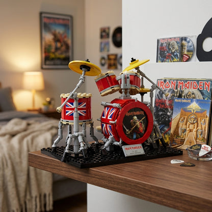 Bateria Iron Maiden (450 peças) - Ambiente Cenário 5