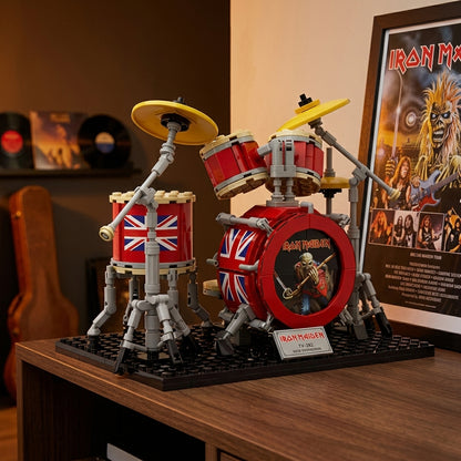 Bateria Iron Maiden (450 peças) - Ambiente Cenário 8