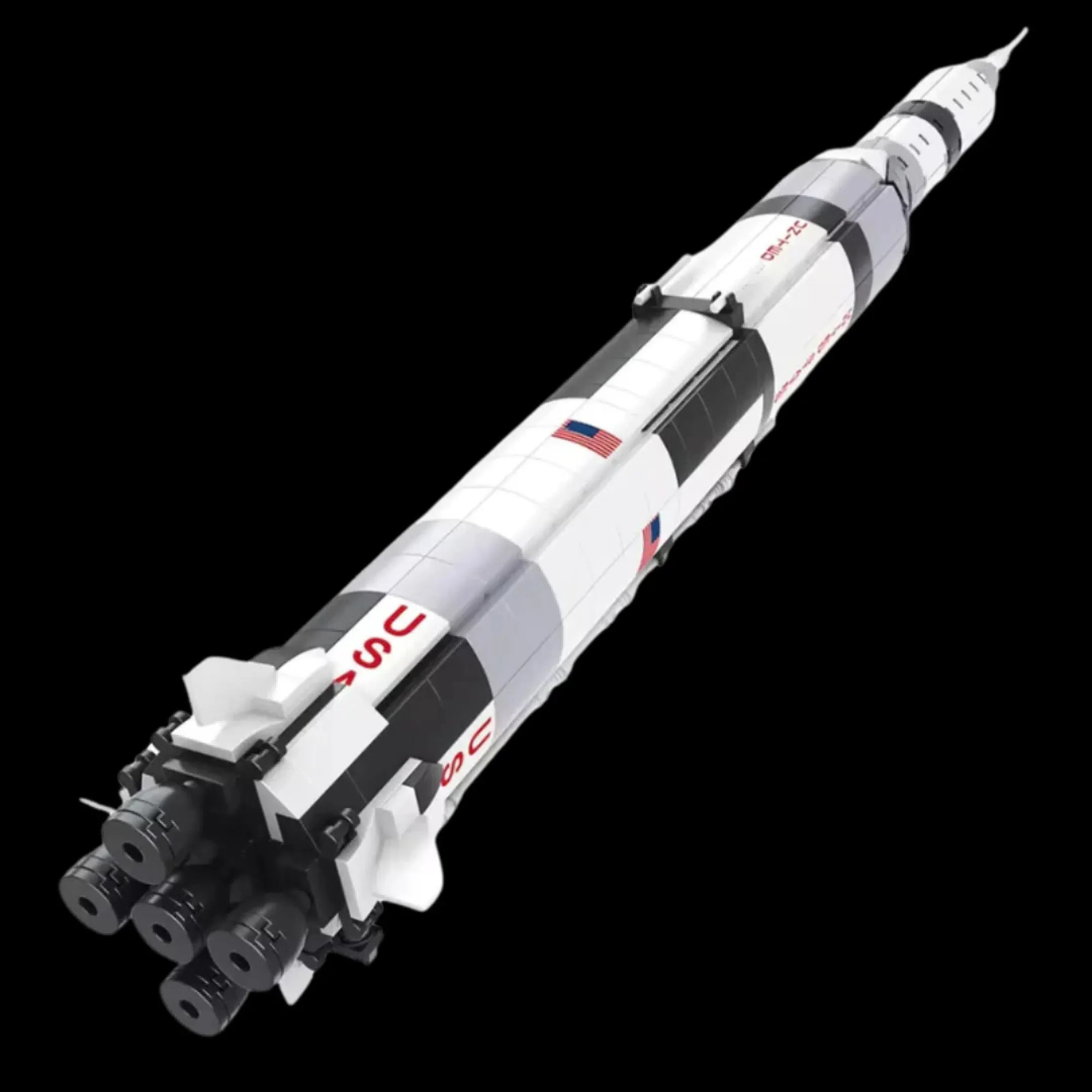 ドラゴンウイングスApollo 11 mission SATURNVrocket Zx Conjunto De Blocos De Construção De Veículos E Zx | Frete grátis