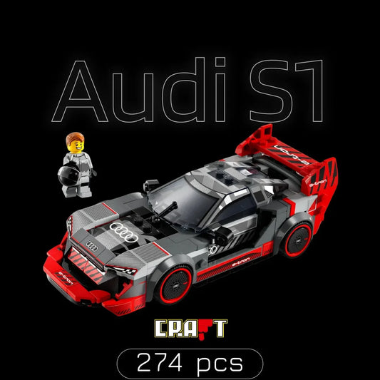 Audi S1 e-tron quattro (274 pçs) - Brics Craft