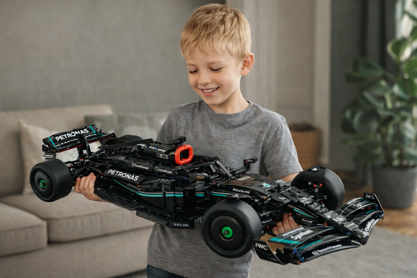 Fórmula 1 - Mercedes-AMG W14 (1642 peças)