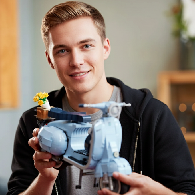 Vespa 125 (1106 peças)