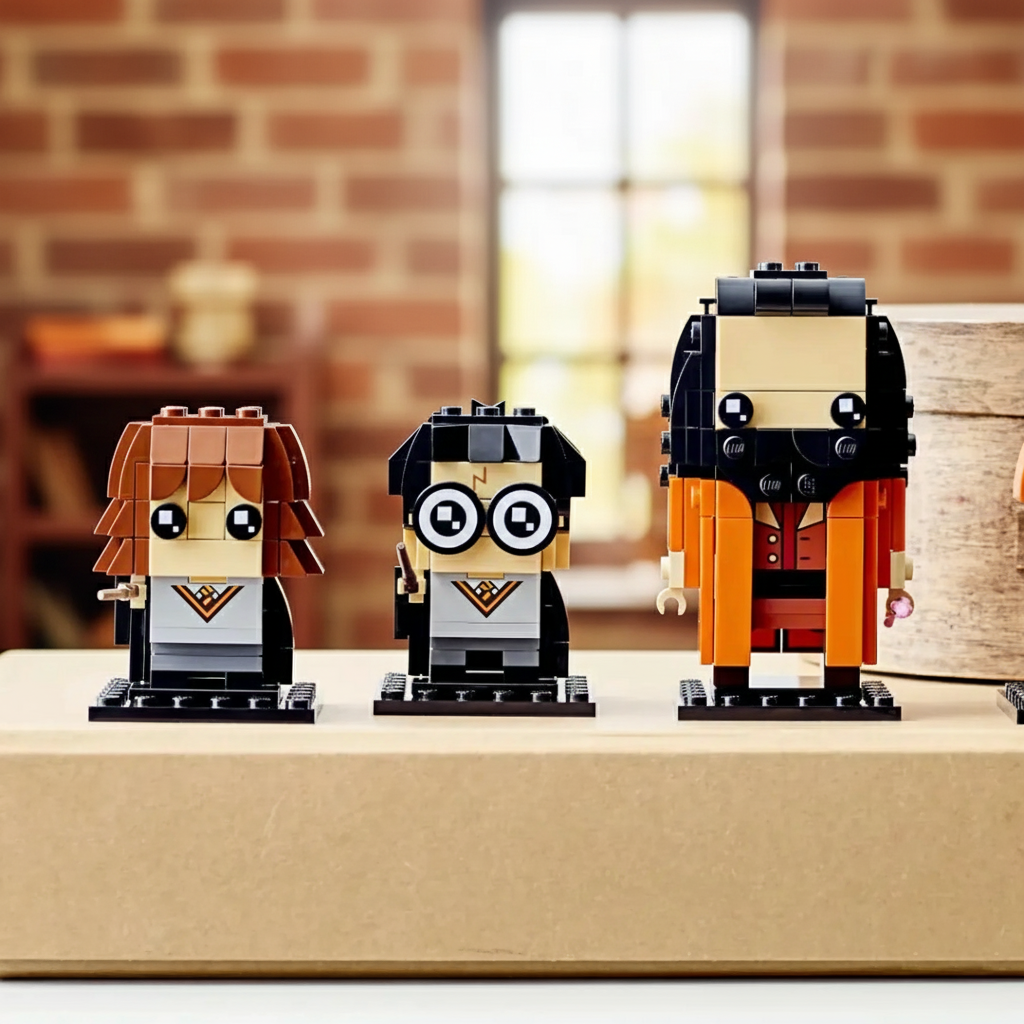 Harry, Hermione, Ron e Hagrid (466 peças)