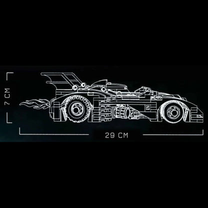 Batmóvel - "O Carro do Batman" (378 pçs) - Brics Craft
