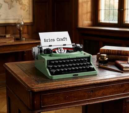 Máquina de Escrever Retrô (2079 peças)