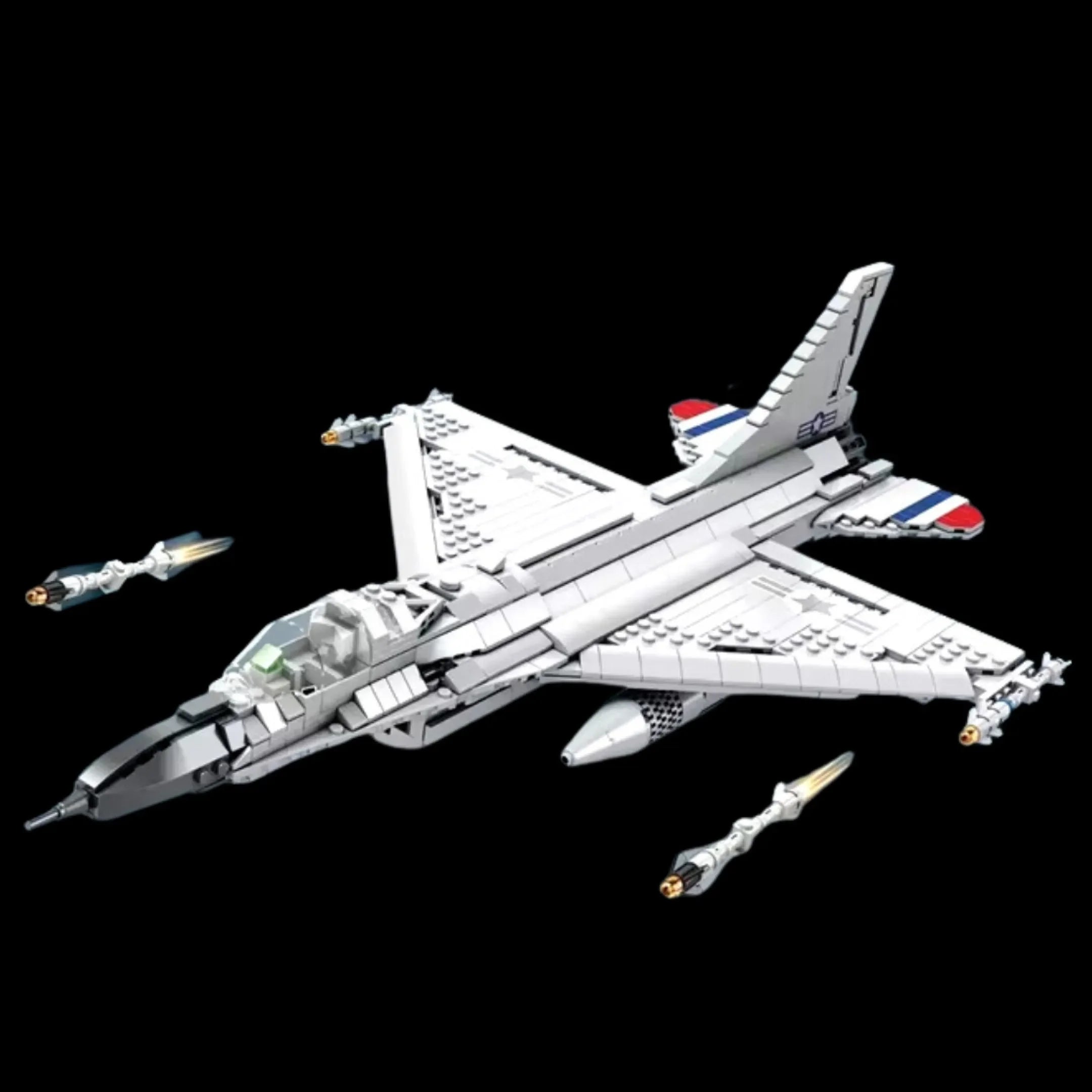 Caça F-16 (1427 peças) – Brics Craft