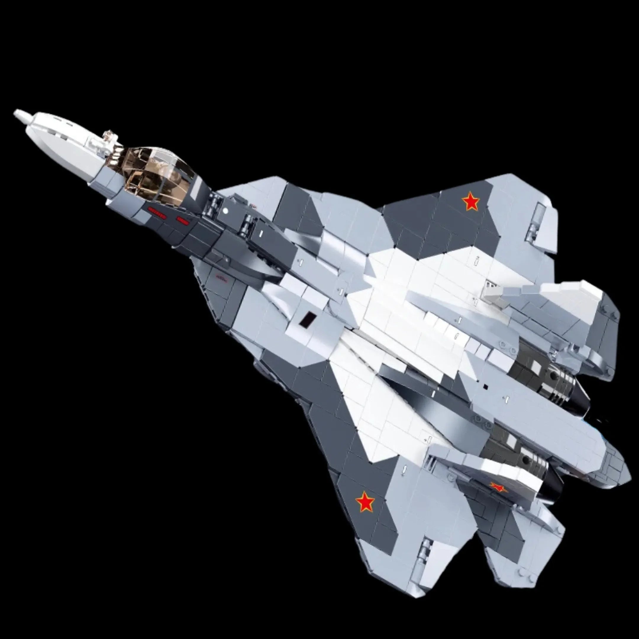 Caça SU-57 - 2 em 1 (893 peças) – Brics Craft