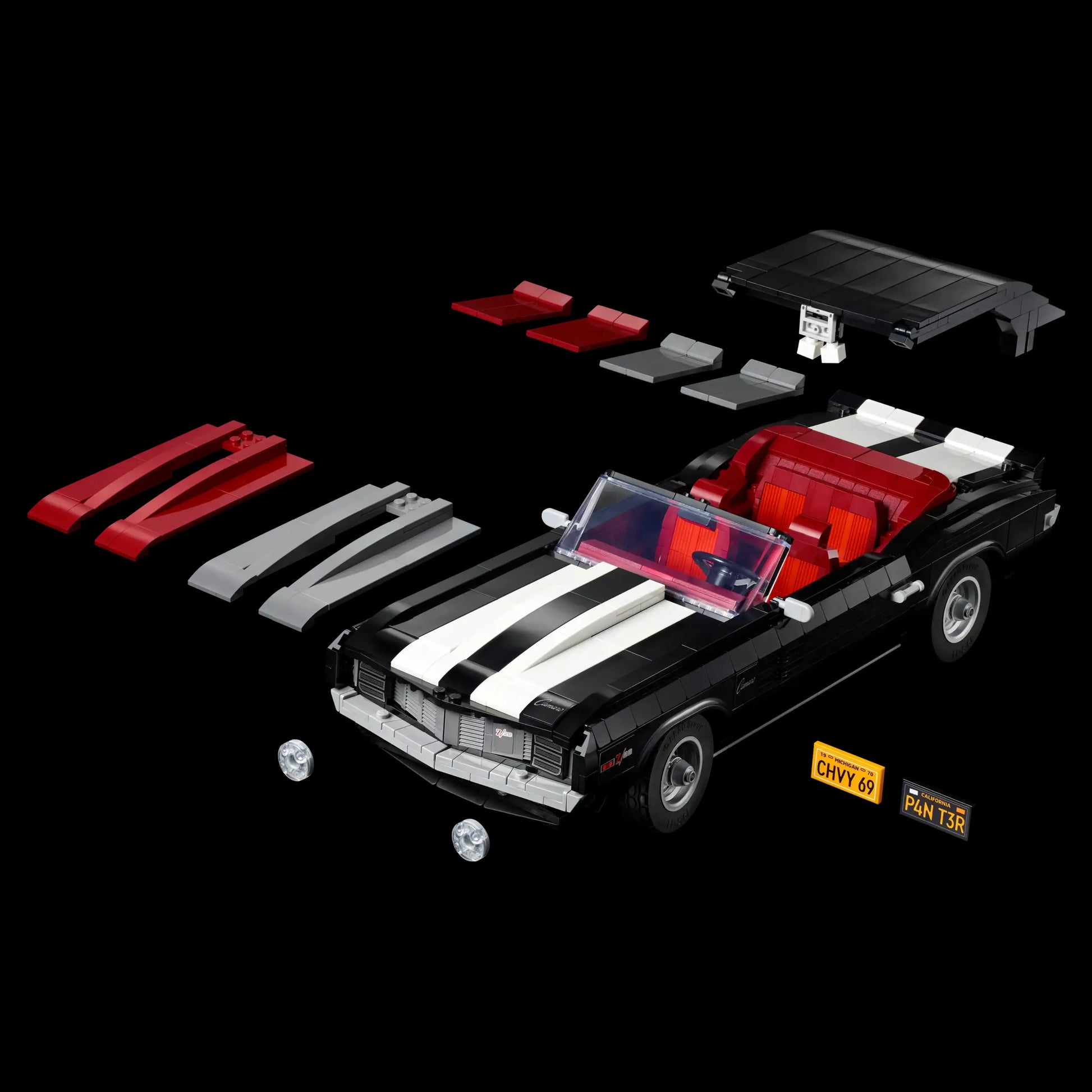 Camaro Vintage (1454 peças) - Brics Craft