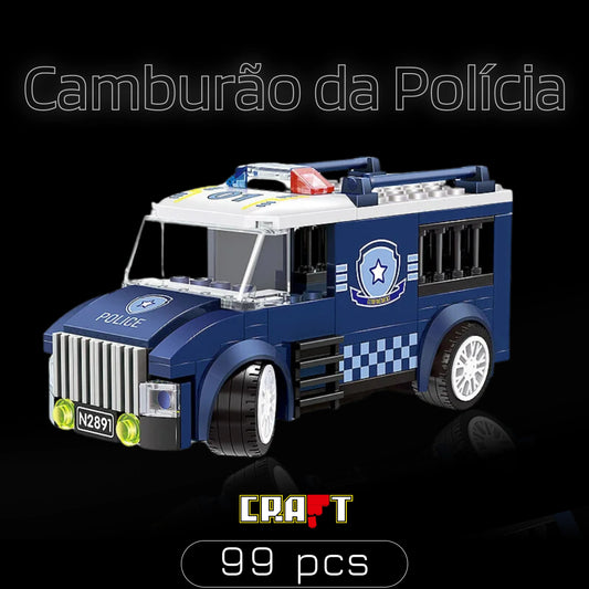 Camburão da Polícia (99 pçs) - Brics Craft