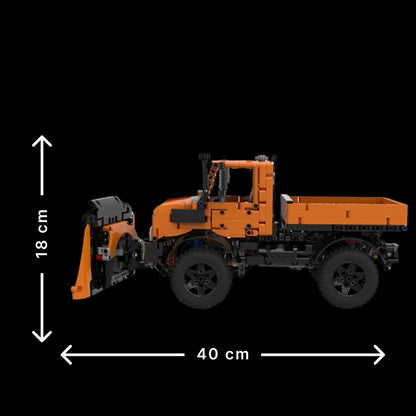 Caminhão de Neve (1264 pçs) - Brics Craft