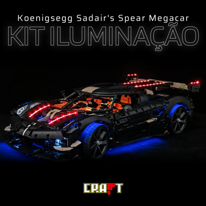 Kit de iluminação para o Sadair's Spear Megacar