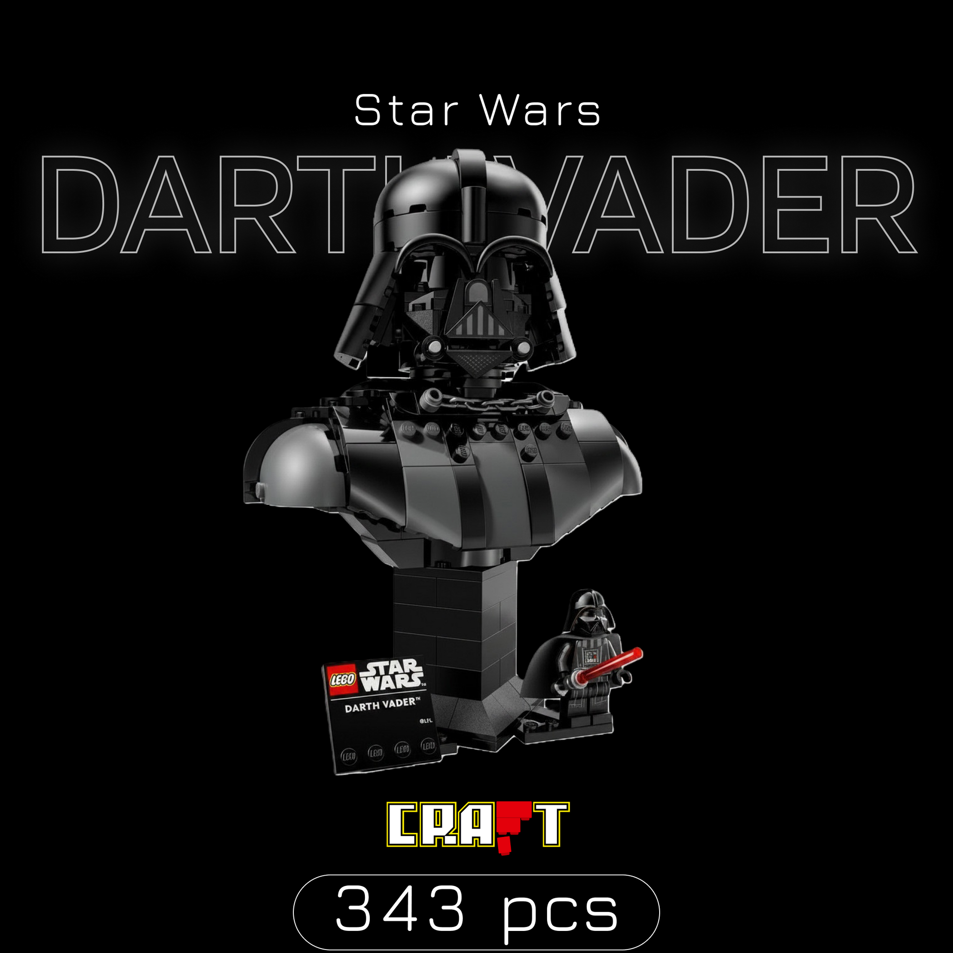 Busto Darth Vader (349 peças) | galeria 1 | 20260711-140218