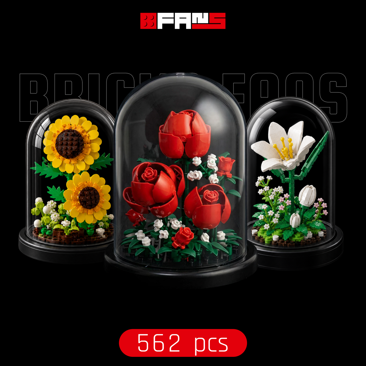 Compre Junto! Kit com 3 Redomas Eternas | Capa 1