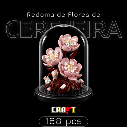 Redoma de Flores de Cerejeira (168 peças)