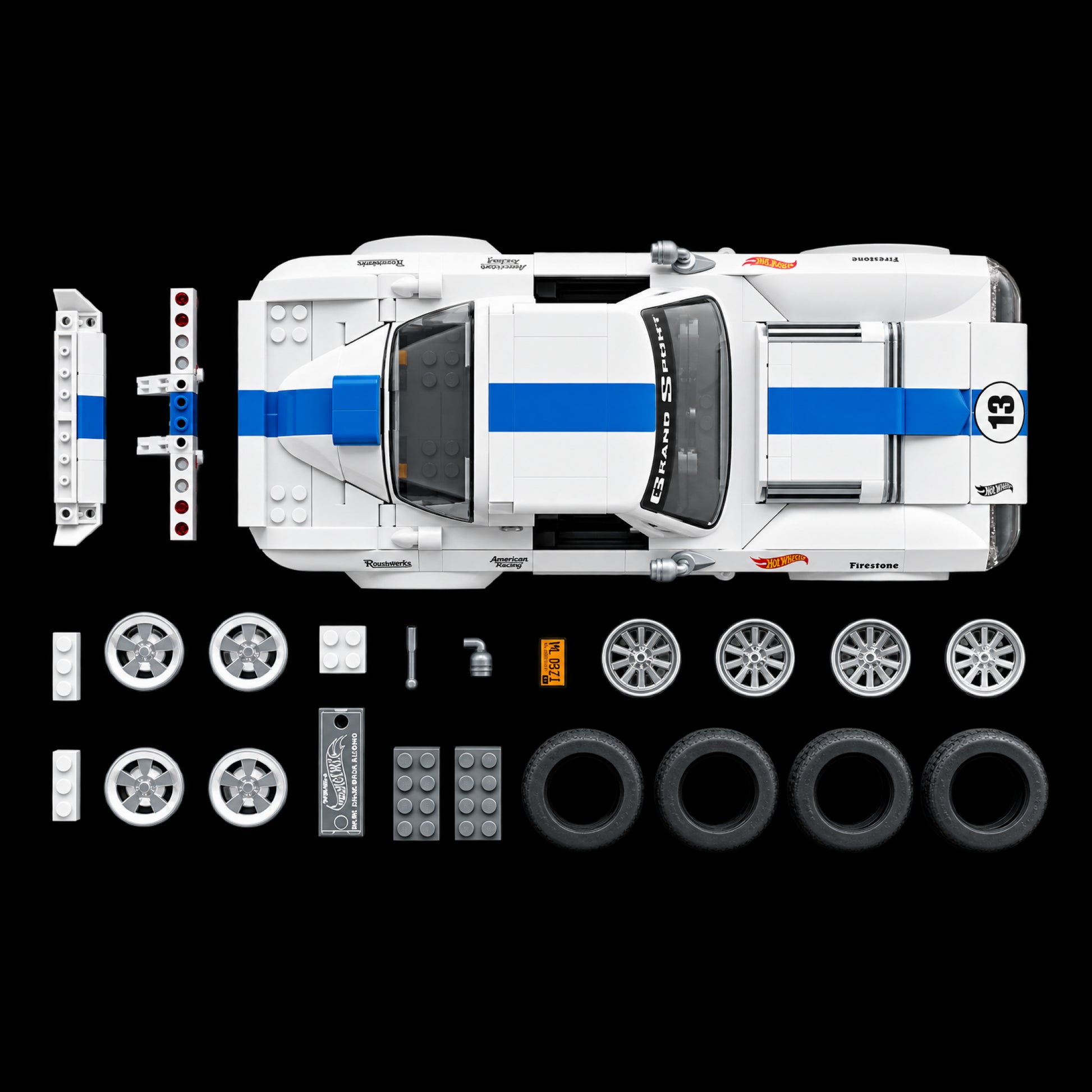 Hot Wheels - Corvette Grand Sport (918 peças) | Capa 3