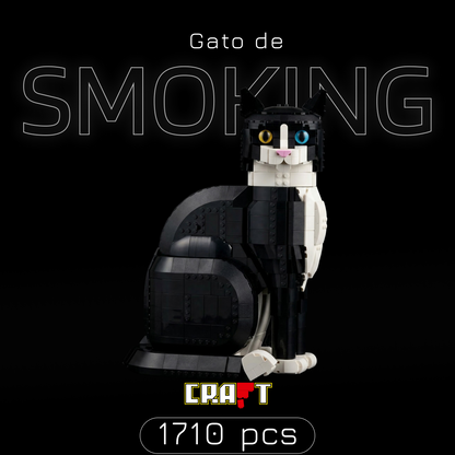 Gato de Smoking (1710 peças)