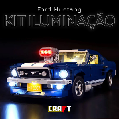Kit de Iluminação para o Ford Mustang (1471 peças)