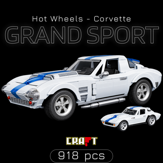 Hot Wheels - Corvette Grand Sport (918 peças) | Capa 1