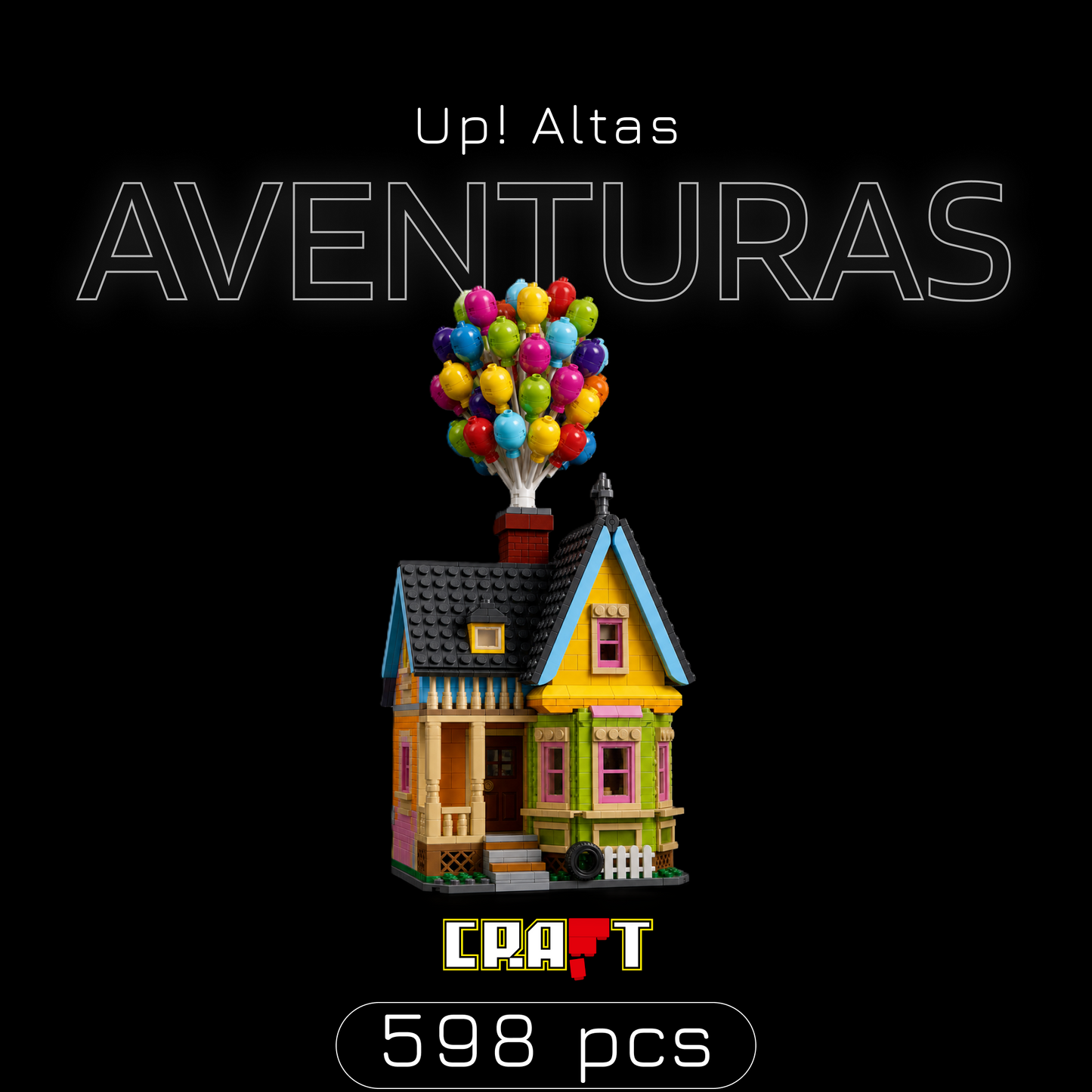 Casa de Up Altas Aventuras (598 peças) - mídia 01
