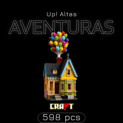 Casa de Up Altas Aventuras (598 peças) - mídia 01