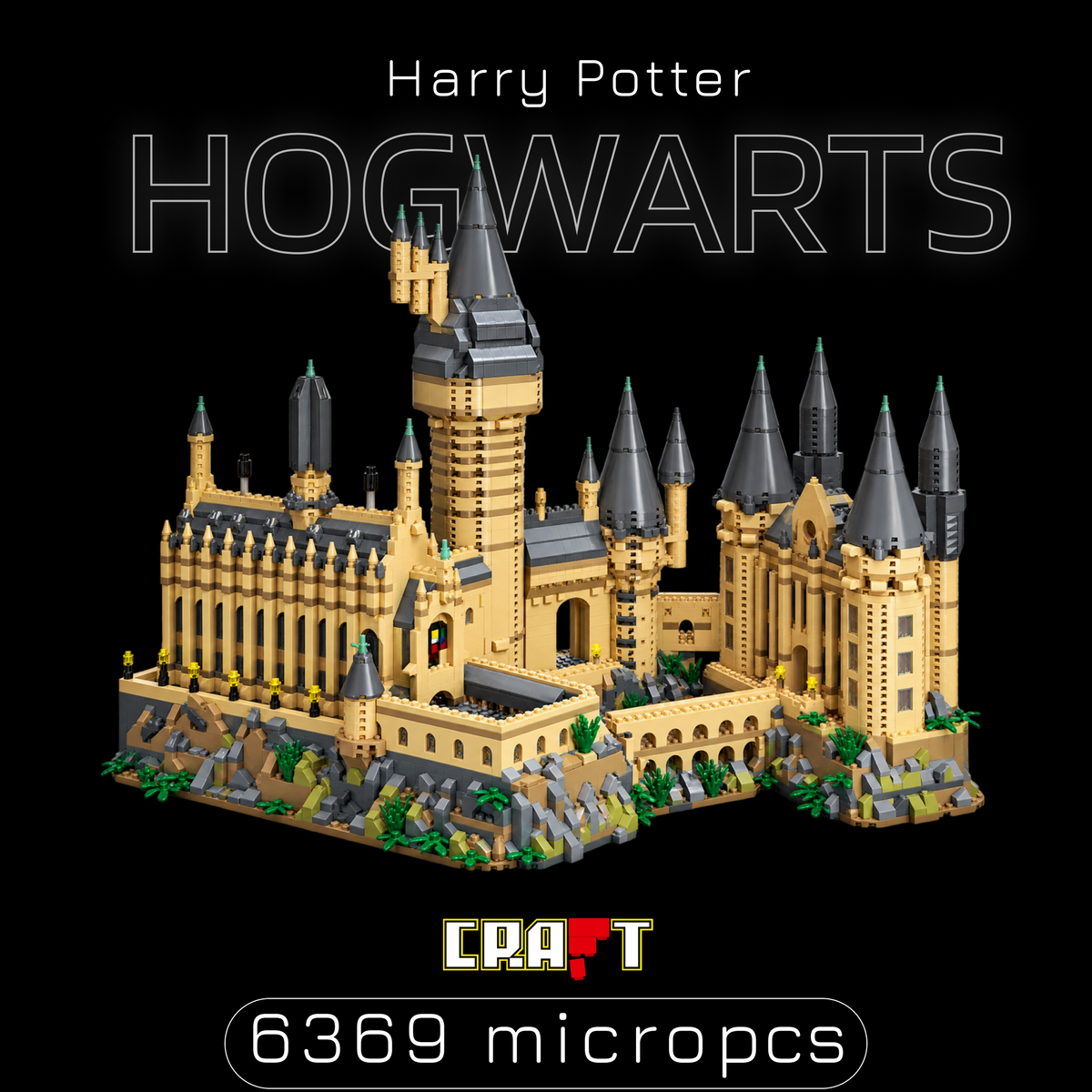 Harry Potter - Castelo de Hogwarts (6020 peças)