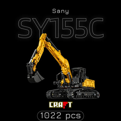Escavadeira Hidráulica SANY SY155C (1022 peças)