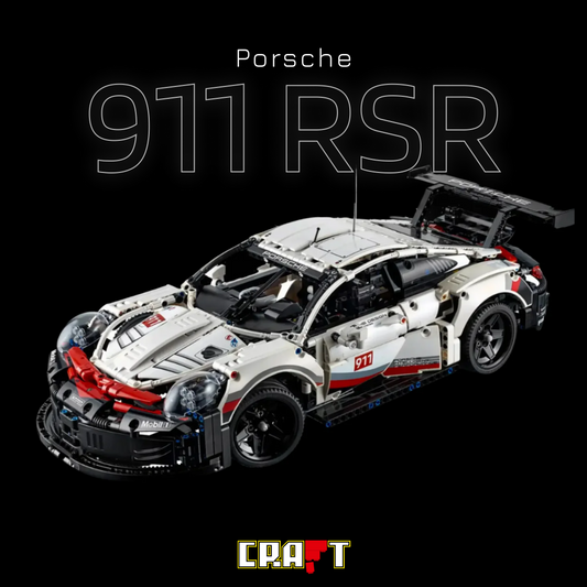 (74% OFF) Porsche 911 RSR (1580 peças)