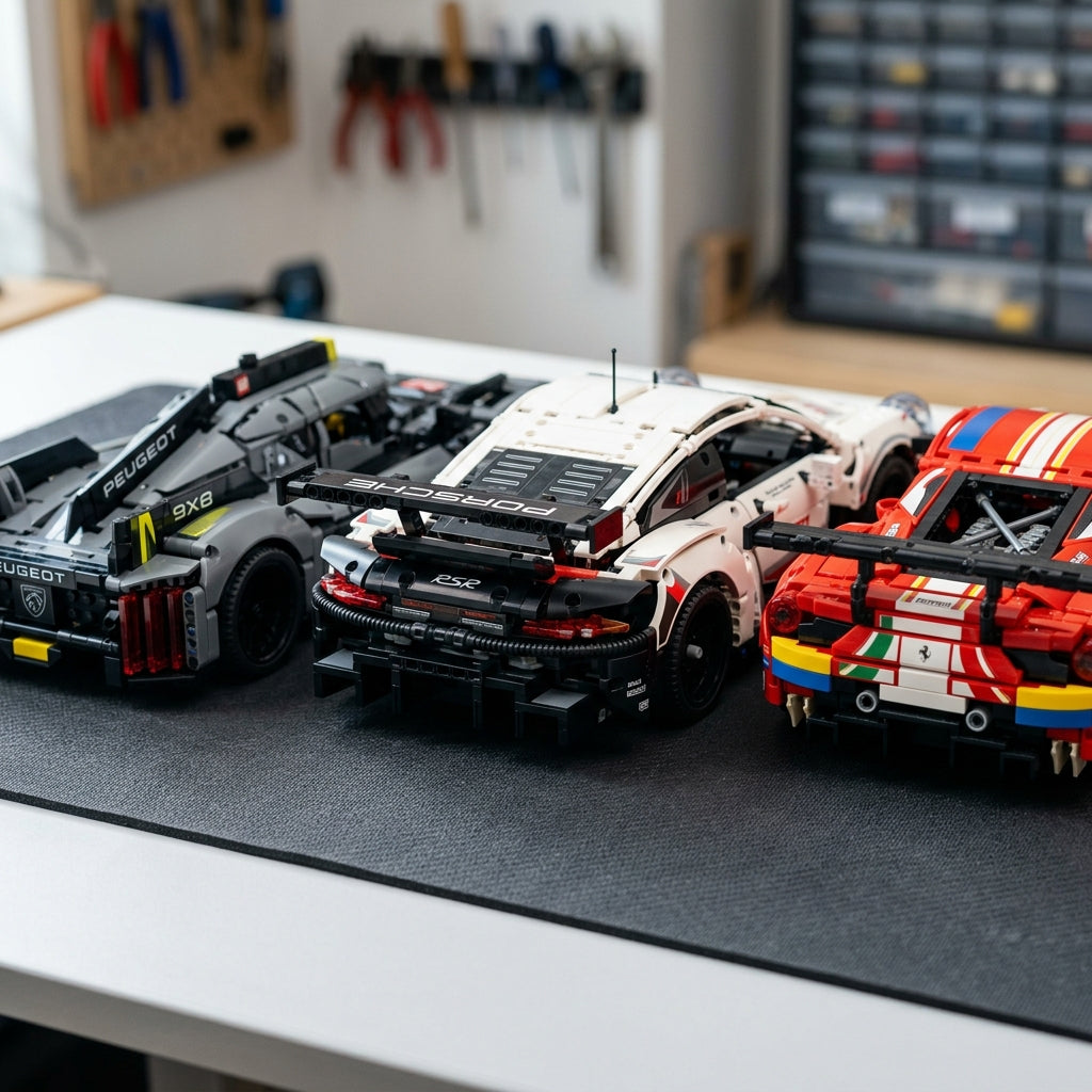 Compre Junto! Peugeot 9X8 Hybrid + Porsche 911 RSR + Ferrari 488 GTE