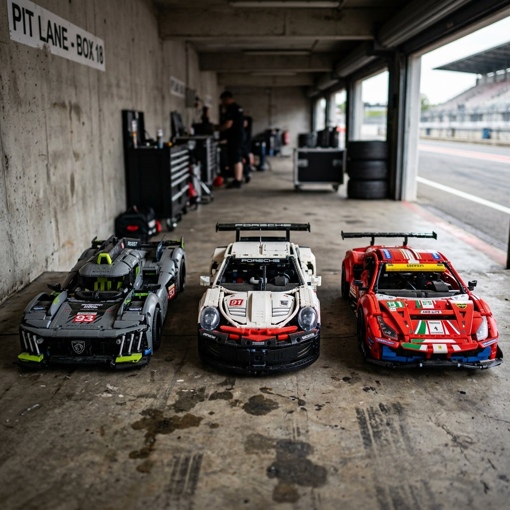 Compre Junto! Peugeot 9X8 Hybrid + Porsche 911 RSR + Ferrari 488 GTE