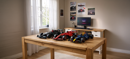 Compre Junto! As Três Fórmula-1 mais vendidas (Ferrari SF24, Mercedes AMG W14, Red Bull RB20)