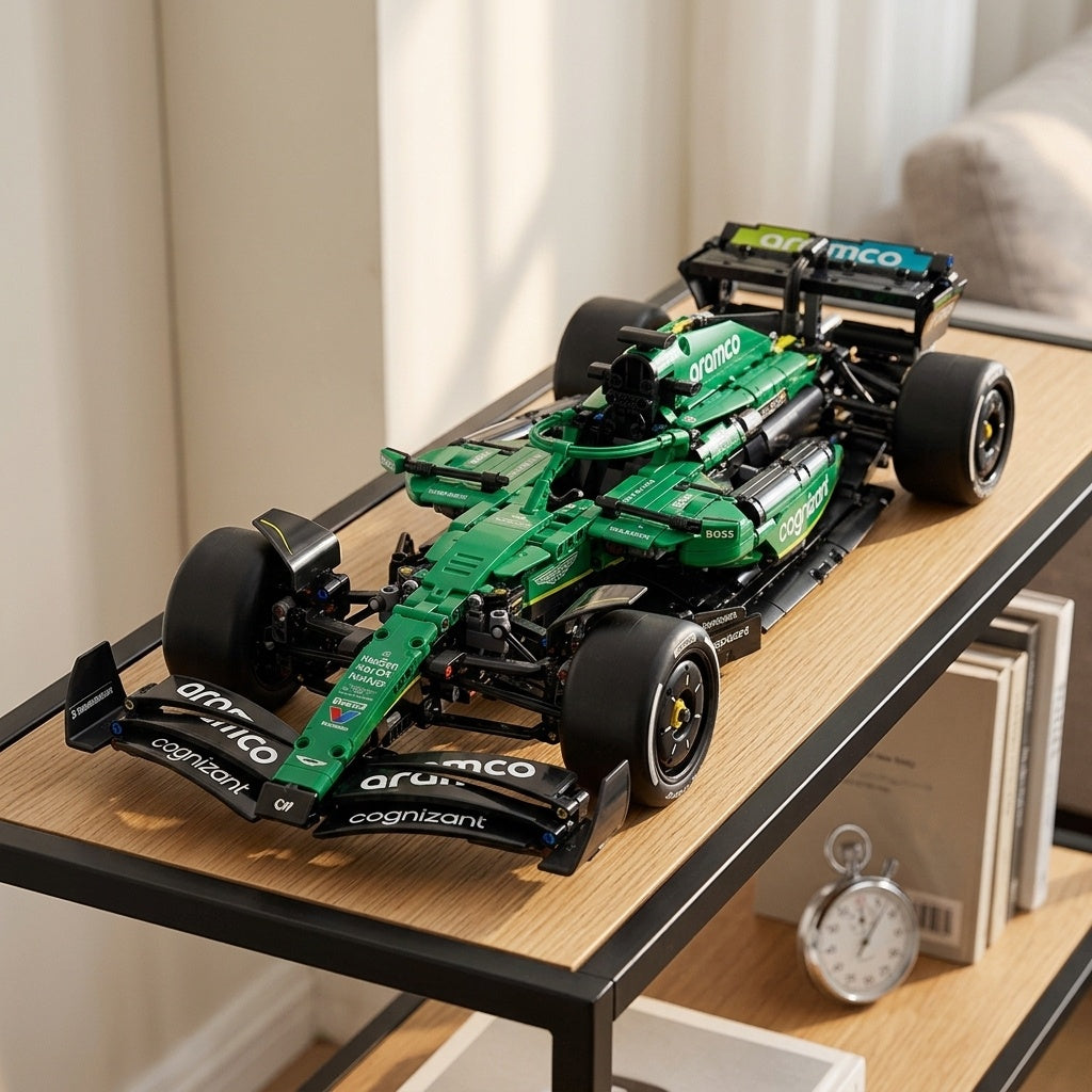 Aston Martin Aramco AMR25 F1 Car (1547 peças) | descricao 1 | 20260706-142549