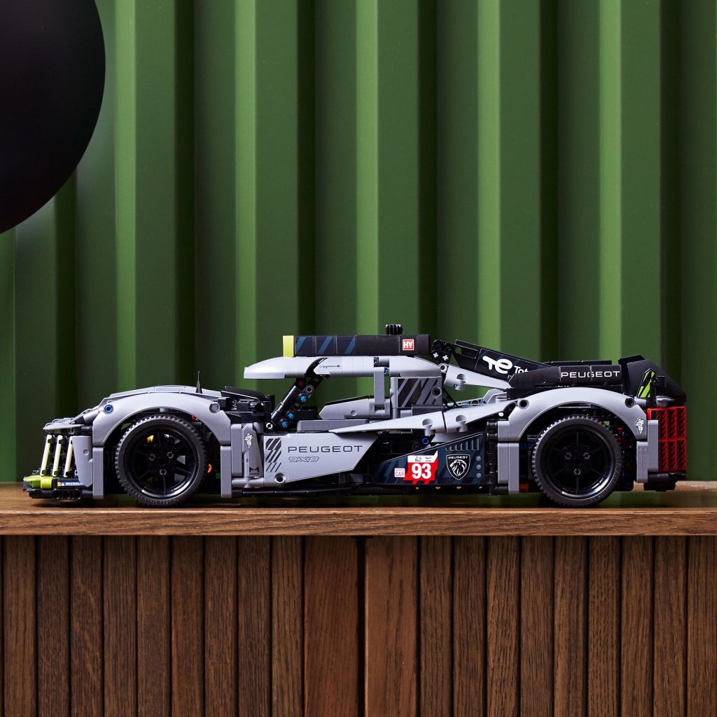 Peugeot 9x8 LeMan Hybrid Hypercar (1775 peças) – Brics Craft