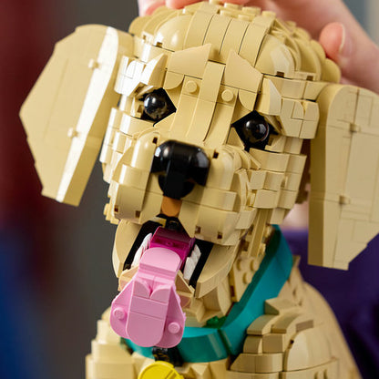 Cachorrinho Golden Retriever (2102 peças)