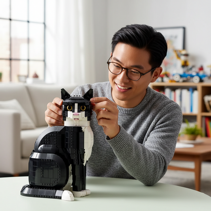 Gato de Smoking (1710 peças)