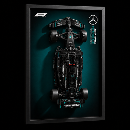 Quadro Fosco para a Fórmula-1 Mercedes-AMG W14